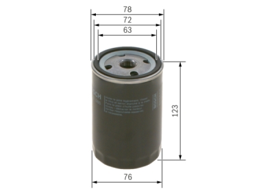 Filtru ulei BOSCH 0 451 103 086