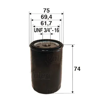 Filtru ulei VALEO 586077