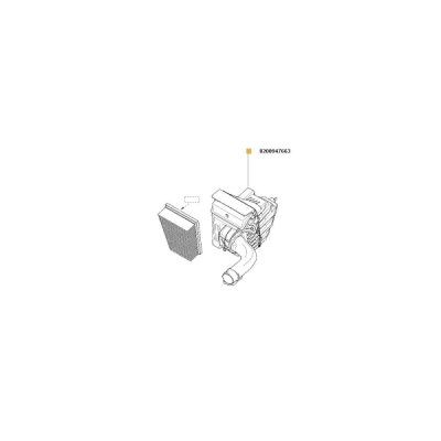 Filtru aer ORIGINAL RENAULT 8200947663