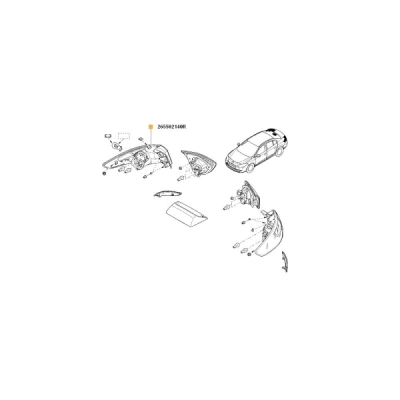 Lampa spate ORIGINAL RENAULT 265502140R