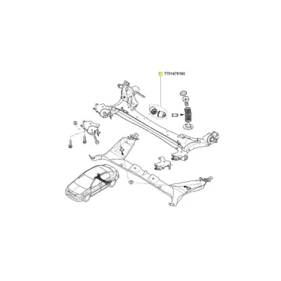 Suport, ax ORIGINAL RENAULT 77 01 479 190