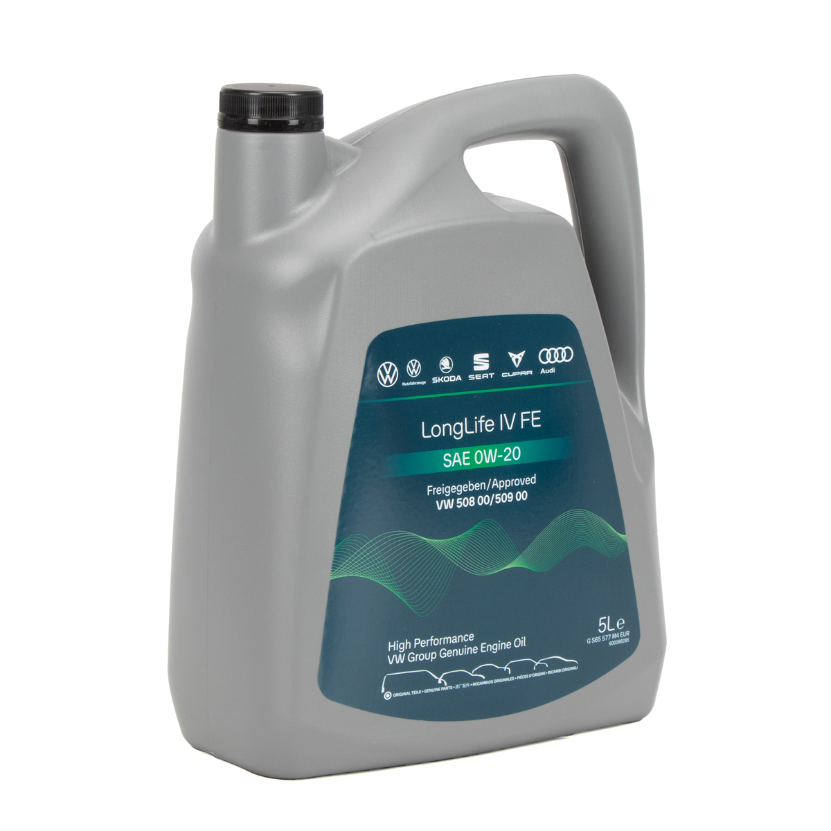 Ulei de motor 0W20 Longlife IV FE [Multi-Logo] 5L ORIGINAL VW GROUP ...