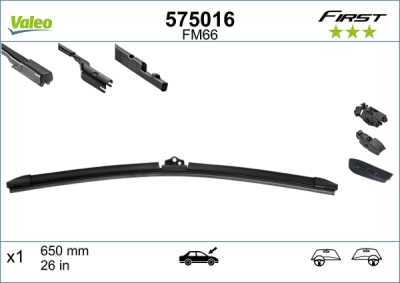 Lamela stergator VALEO 575016