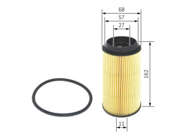 Filtru combustibil BOSCH F 026 402 155