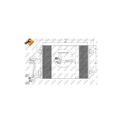 Condensator, climatizare NRF 35291