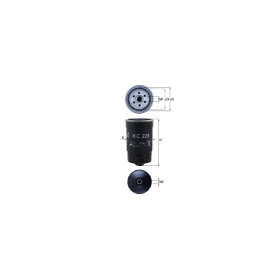 Filtru combustibil MAHLE KC 226