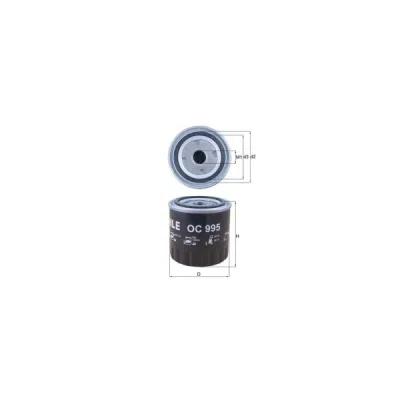 Filtru ulei MAHLE OC 995