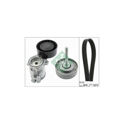 Set curea transmisie cu caneluri INA 529 0090 10