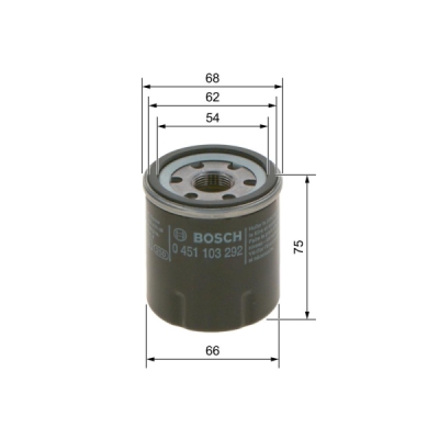 Filtru ulei BOSCH 0 451 103 292