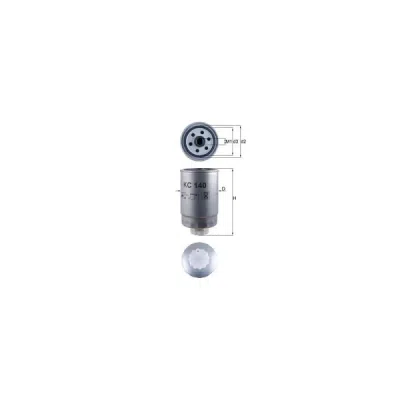 Filtru combustibil MAHLE KC 140