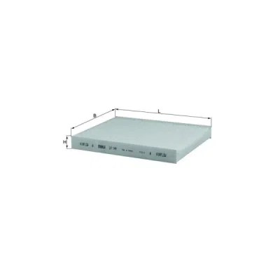 Filtru aer habitaclu / polen MAHLE LA 144