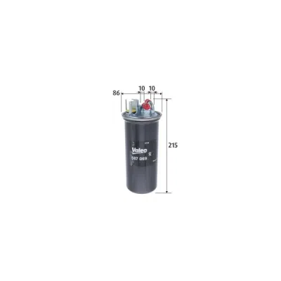Filtru combustibil VALEO 587069