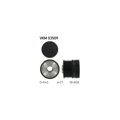 Sistem roata libera, generator SKF VKM 03509
