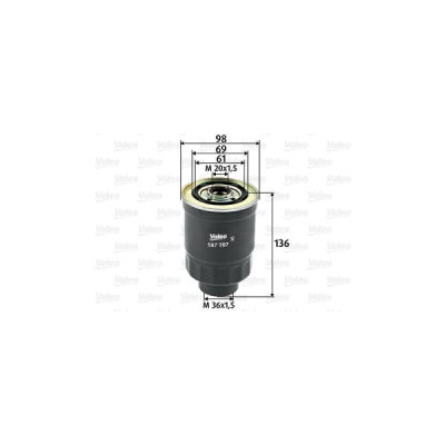 Filtru combustibil VALEO 587707