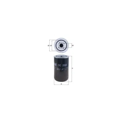 Filtru ulei MAHLE OC 202