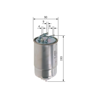 Filtru combustibil BOSCH F 026 402 051