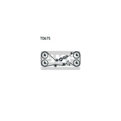 Set pompa apa + curea dintata SKF VKMC 98115-3