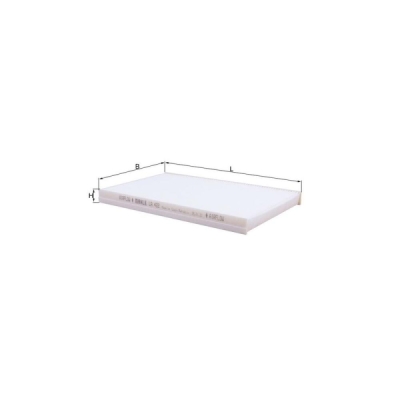 Filtru aer habitaclu / polen MAHLE LA 422