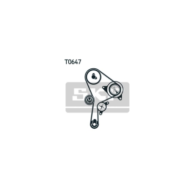 Set curea de distributie SKF VKMA 06129