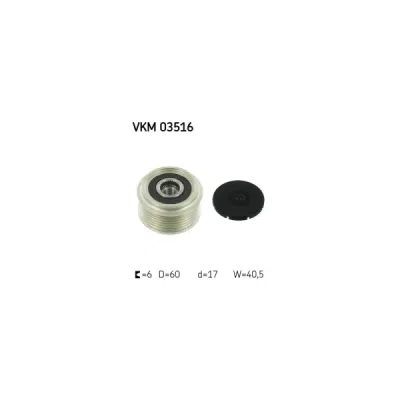 Sistem roata libera, generator SKF VKM 03516