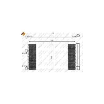 Condensator, climatizare NRF 35890