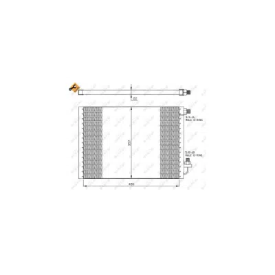 Condensator, climatizare NRF 35956