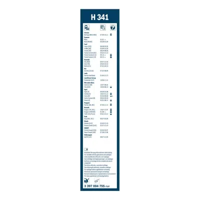 Stergator luneta Bosch H341 340 mm 3397004755