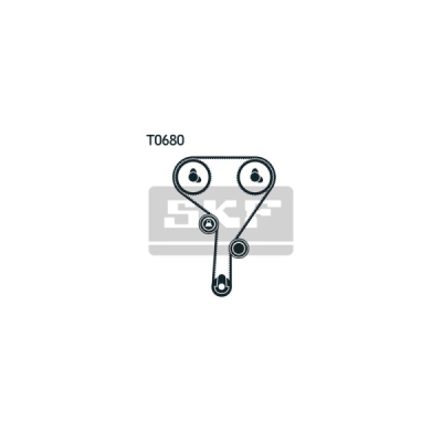 Set curea de distributie SKF VKMA 04214
