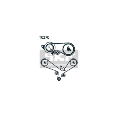 Set curea de distributie SKF VKMA 01152