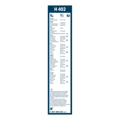 Stergator luneta Bosch H402 400 mm 3397004632