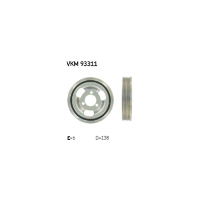 Fulie curea, arbore cotit SKF VKM 93311