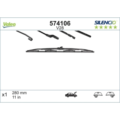 Lamela stergator VALEO 574106