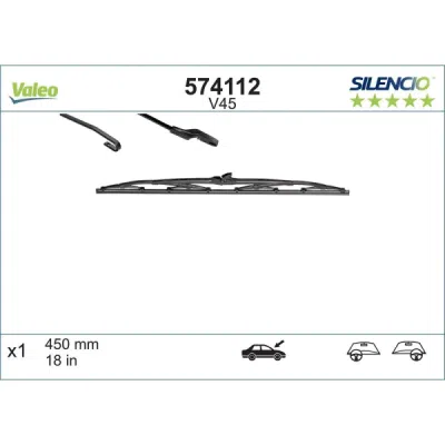 Lamela stergator VALEO 574112
