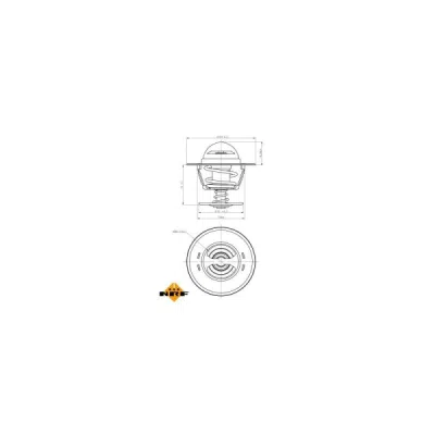 Termostat, lichid racire NRF 725213