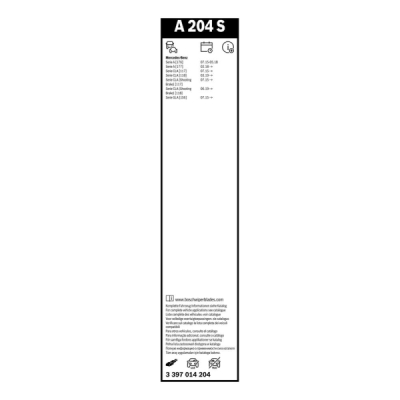 Set stergatoare parbriz Bosch Aerotwin A204S 600/475 mm 3397014204