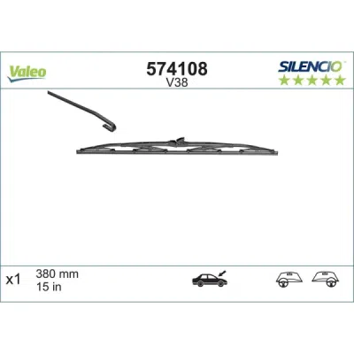 Lamela stergator VALEO 574108