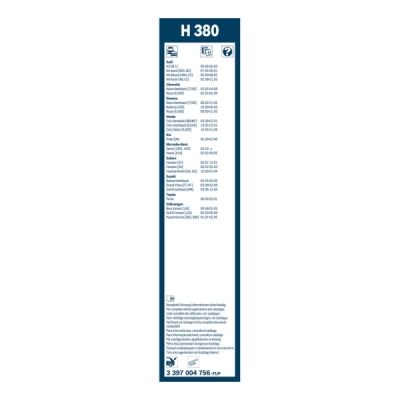 Stergator luneta Bosch H380 370 mm 3397004756