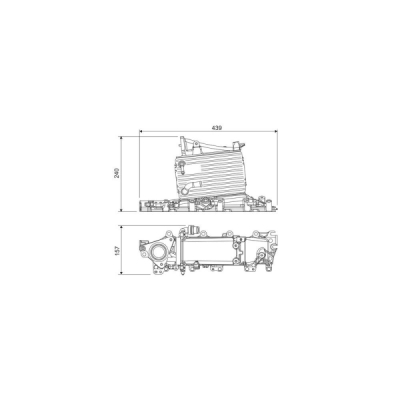 Intercooler VALEO 818684