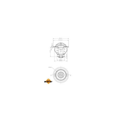 Termostat, lichid racire NRF 725140