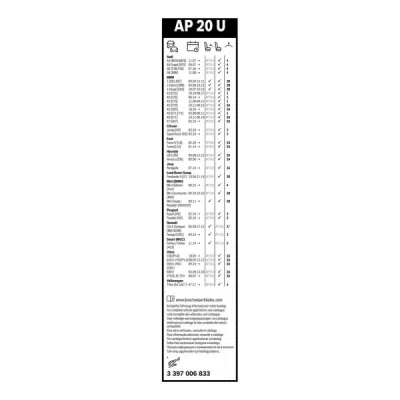 Stergator parbriz Bosch Aerotwin AP20U 500 mm 3397006833