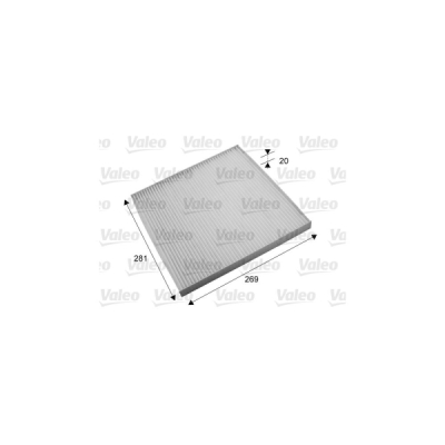 Filtru aer habitaclu / polen VALEO 715703