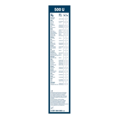 Stergator parbriz Bosch Twin 500U 500 mm 3397004583