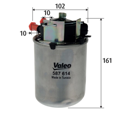Filtru combustibil VALEO 587614