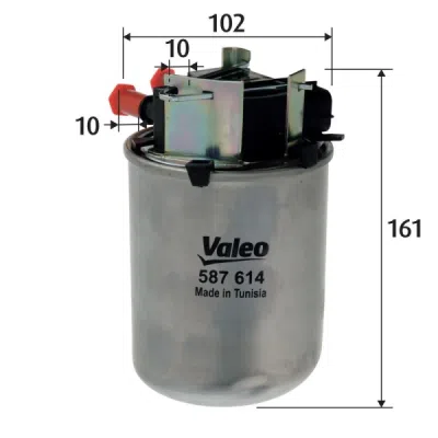Filtru combustibil VALEO 587614