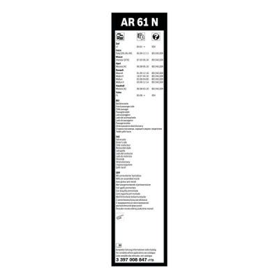 Stergator parbriz Bosch Aerotwin AR61N 600 mm 3397008847