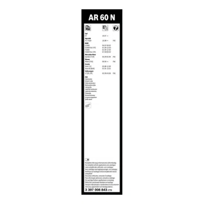 Stergator parbriz Bosch Aerotwin AR60N 600 mm 3397008843