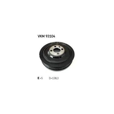 Fulie curea, arbore cotit SKF VKM 93104