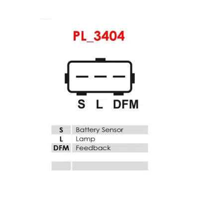 Regulator, alternator AS-PL ARE0010