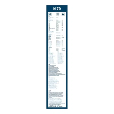 Stergator parbriz Bosch Twin N70 700 mm 3397018170