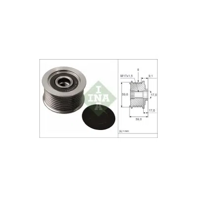 Sistem roata libera, generator INA 535 0049 10